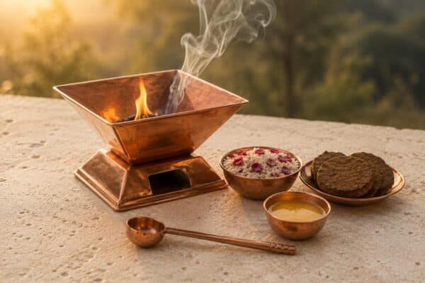 Agnihotra - Vedische Feuerzeremonie – Bild 3